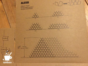 ALESSI（アレッシィ）のワインラックの箱