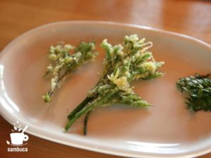 山菜の天ぷら