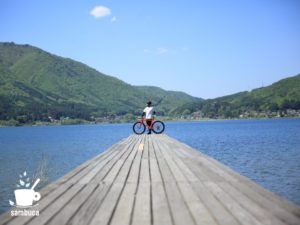木崎湖キャンプ場、みずほ桟橋と3T