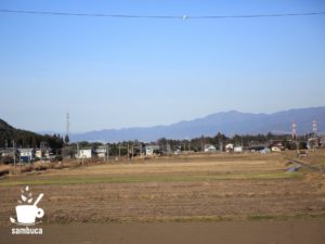 牧野交差点付近からの風景