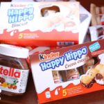 ハッピーヒッポとキンダーのお菓子たち＆ヌテラ